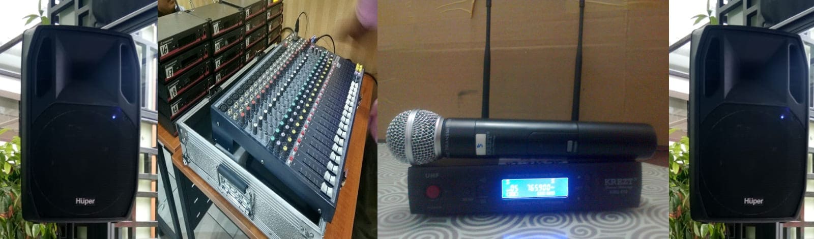 Sewa Mic Wireless Jakarta | Rental Mixer Sound System